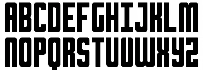 Chrome Regular Schriftart Groß