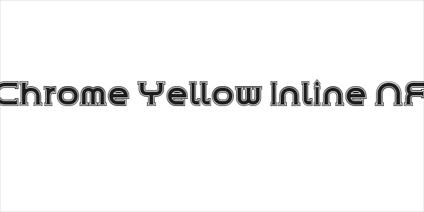 Chrome Yellow Inline NF Logo