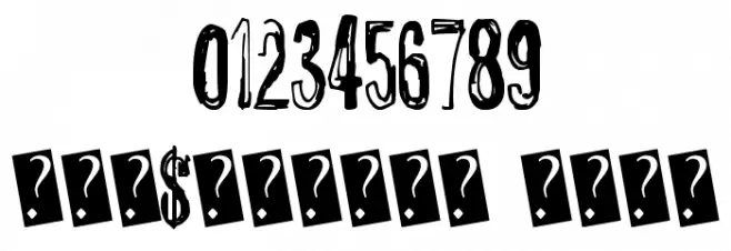 ChromeFancy Font OTHER CHARS