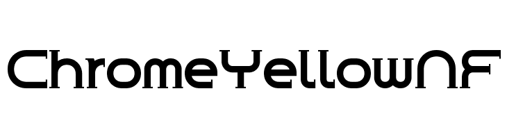 ChromeYellowNF  免费字体下载