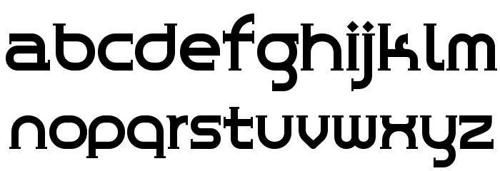 ChromeYellowNF Font LOWERCASE