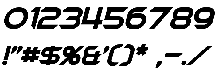 Chromia Bold Italic Fonte OUTROS PERSONAGENS