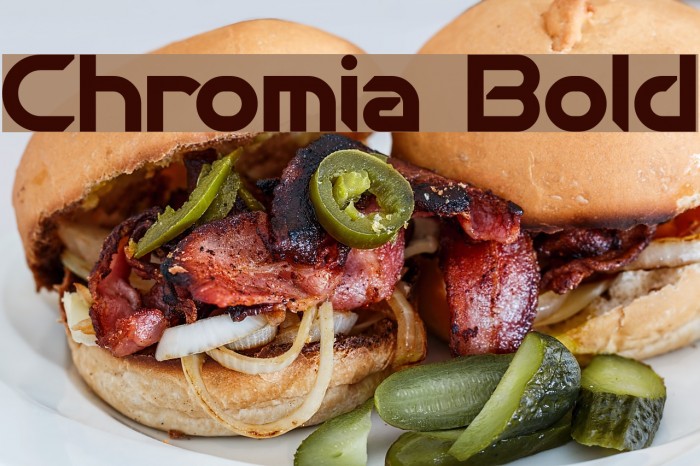 Chromia Bold Example 3