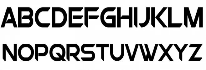 Chromia Condensed Bold Polices MAJUSCULES