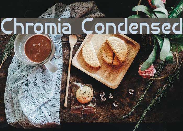 Chromia Condensed Example 1