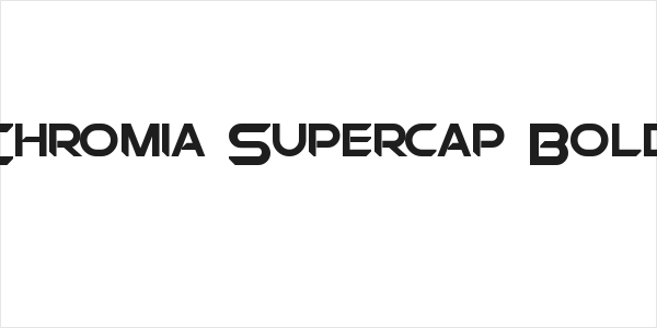 Chromia Supercap Bold Logo