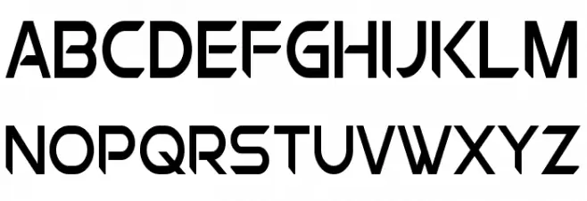 Chromia Supercap Condensed Шрифта ВЕРХНИЙ