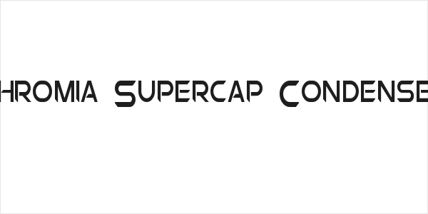 Chromia Supercap Condensed Logo