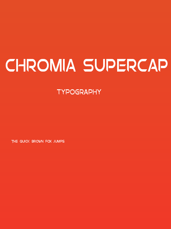 Chromia Supercap Condensed Poster