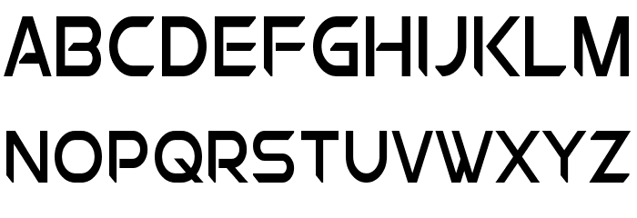 Chromia Supercap Condensed Font LOWERCASE