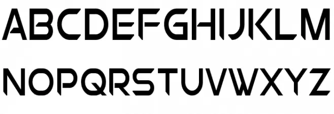 Chromia Supercap Condensed Font LOWERCASE