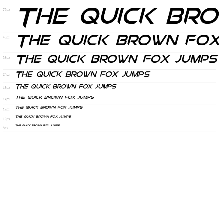 Chromia Supercap Italic Waterfall