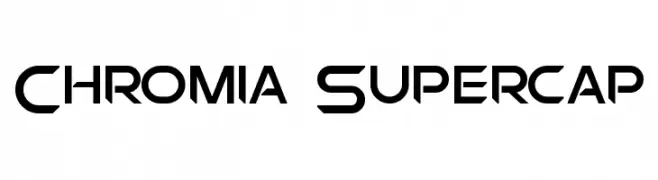 Chromia Supercap  Descarca Fonturi Gratis
