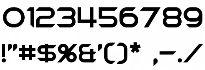 Chromia Supercap Font OTHER CHARS