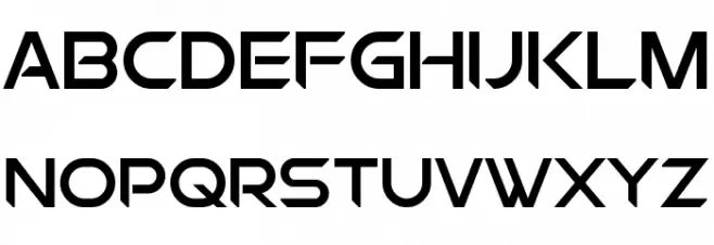 Chromia Schriftart Groß