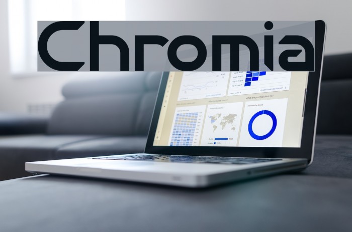 Chromia Font examples