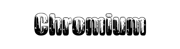 Chromium  フリーフォントのダウンロード