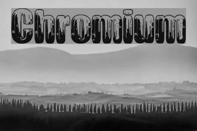 Chromium Font examples