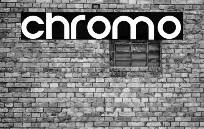 Chromo Font examples