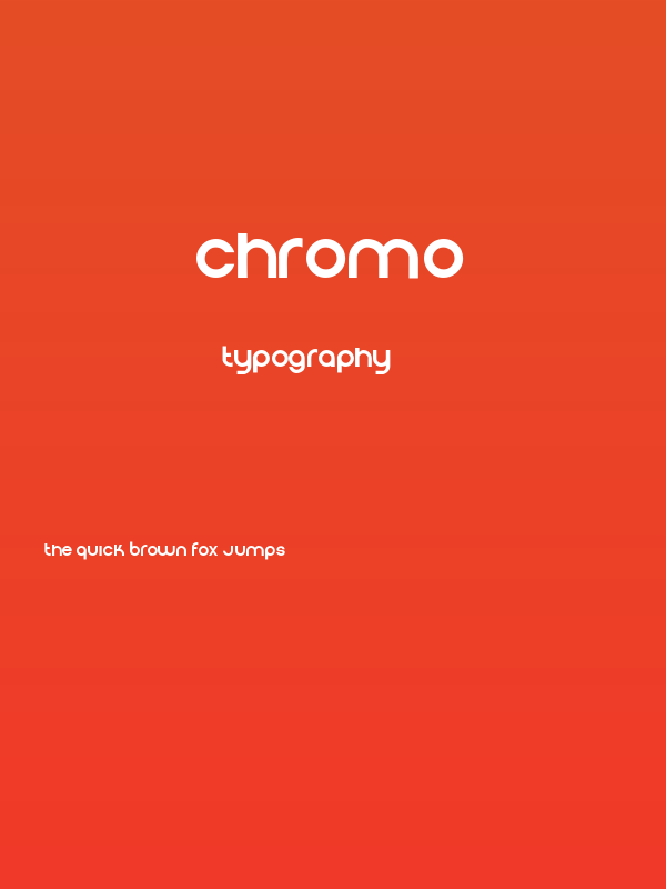 Chromo Poster