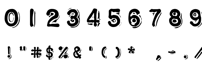 ChromosomeHeavy Font OTHER CHARS