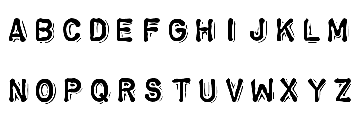 ChromosomeHeavy Font LOWERCASE