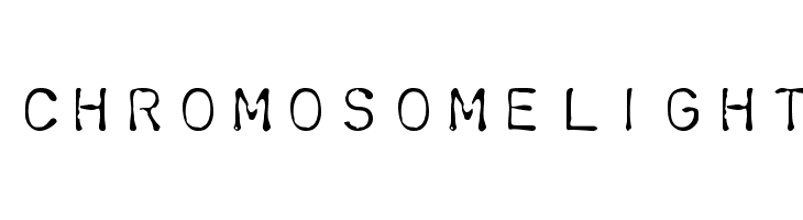 ChromosomeLight  font caratteri gratis