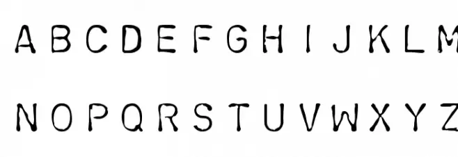 ChromosomeLight خط أحرف كبيرة