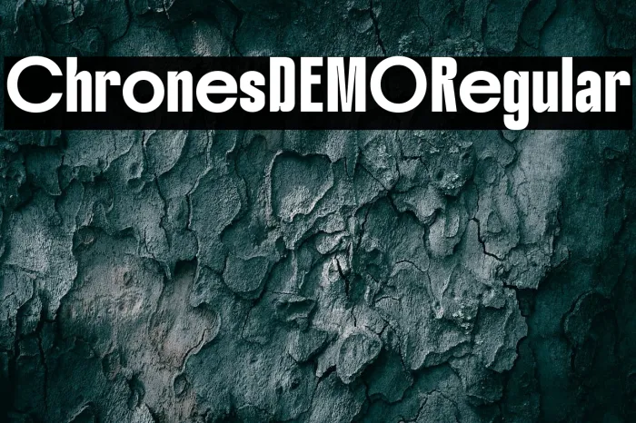 Chrones DEMO Regular Example 1