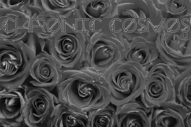 Chronic Cosmos Font examples