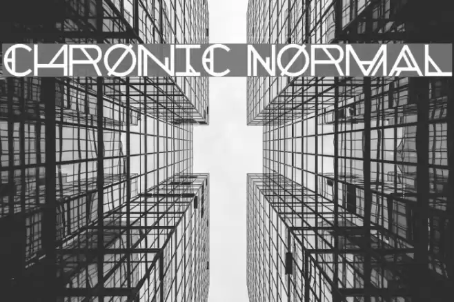 Chronic Normal Font examples