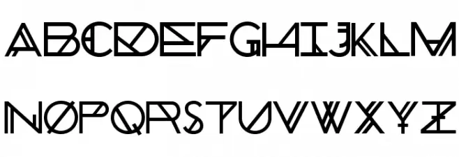 Chronic Normal Font LOWERCASE