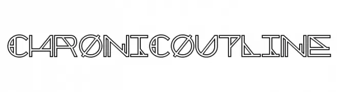 Chronic Outline  Fuentes Gratis Descargar