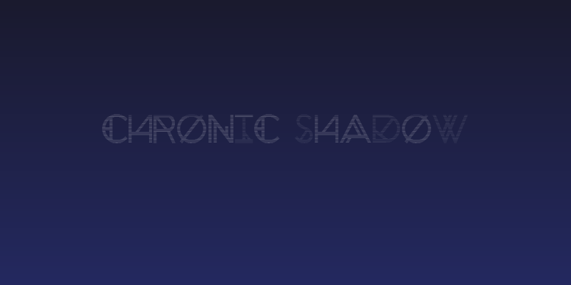 Chronic Shadow Social Header