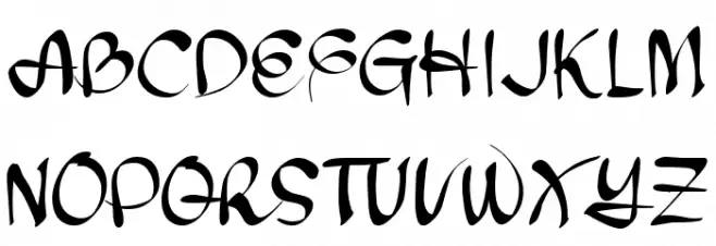 Chronic System Schriftart Groß