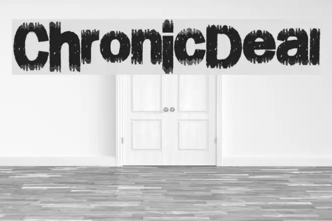 ChronicDeal Font examples