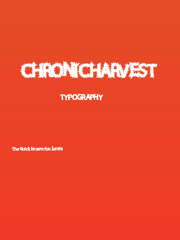 ChronicHarvest Poster