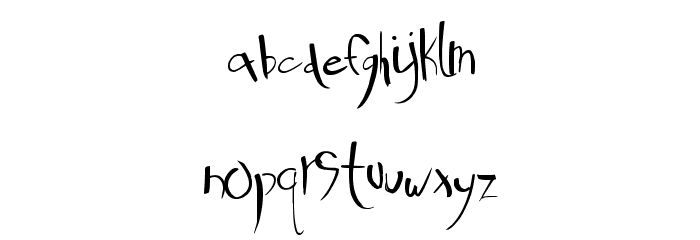 ChronicMethodMB Font LOWERCASE