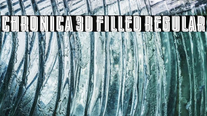 Chronica 3D Filled Regular Example 2