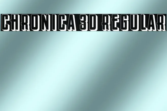 Chronica 3D Regular Example 3