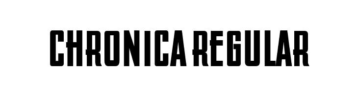 Chronica Regular  नि: शुल्क फ़ॉन्ट्स डाउनलोड