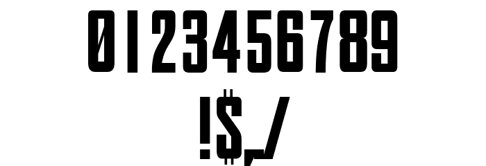Chronica Regular Font OTHER CHARS