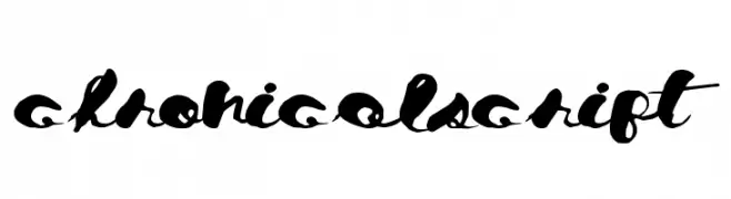 ChronicalScript  Fuentes Gratis Descargar