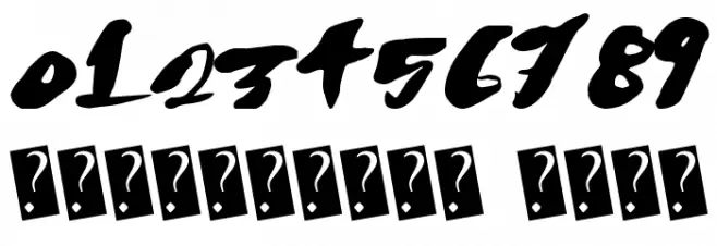 ChronicalScript Font OTHER CHARS