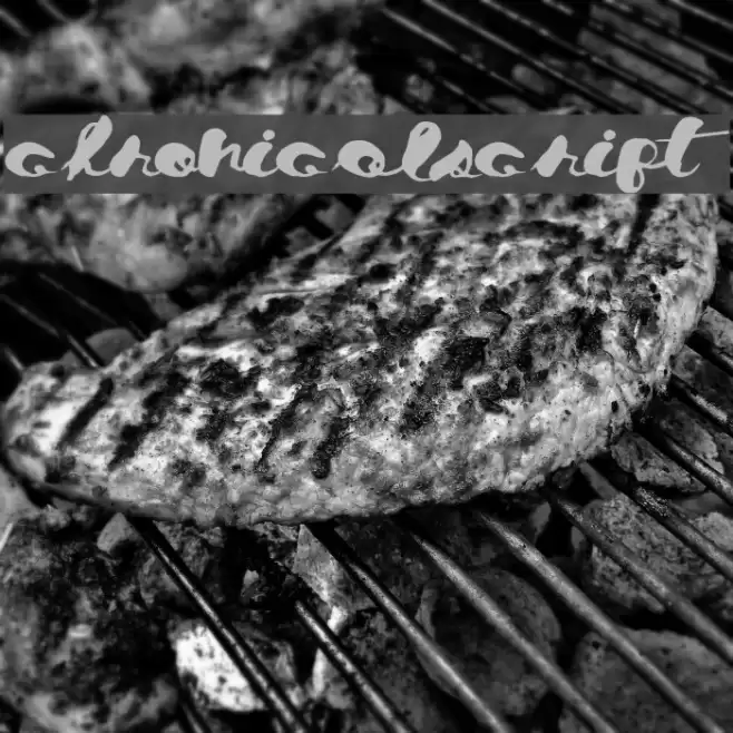 ChronicalScript Font examples