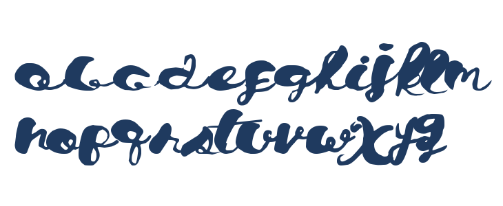 ChronicalScript Lowercase