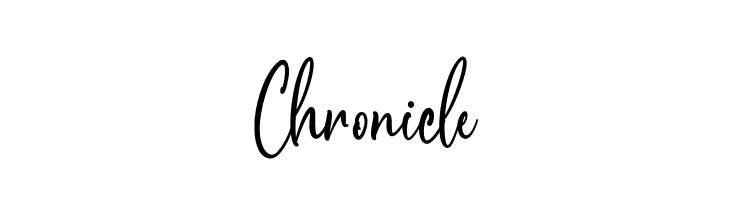 Chronicle  免费字体下载