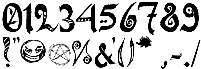 Chronicles of Arkmar Font OTHER CHARS