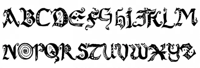 Chronicles of Arkmar Fonte MAIÚSCULAS