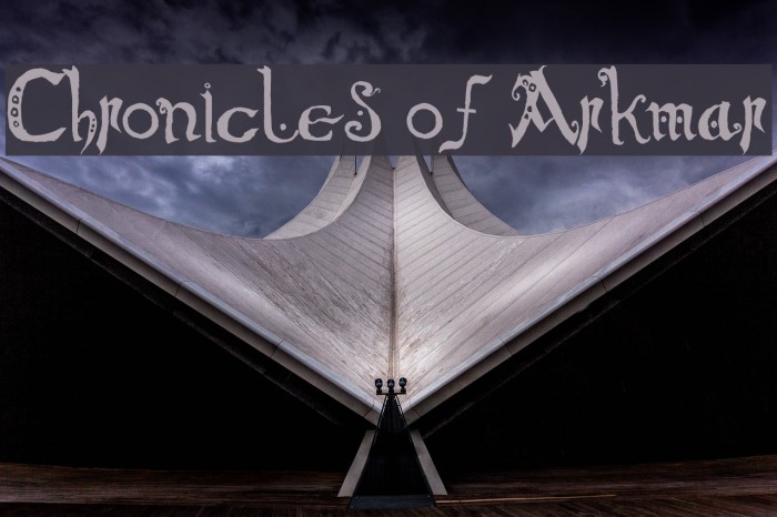 Chronicles of Arkmar Font examples